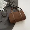 Bolsa Retro Mate para Mujer Verano 2026 Bolso de Mano Nuevo Textura Elegante Bolsa Almohada Elegante Bolso Cruzado al Hombro