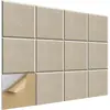 Suministro Transfronterizo de Paneles Acústicos Absorbentes de Sonido de Fibra de Poliéster Cuadrados, Paneles Decorativos Acústicos de Fieltro para Aislamiento Acústico, Paneles Absorbentes de Sonido Ranurados Autoadhesivos