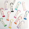 Chaveiro de Fita Bordada com os Doze Signos do Zodíaco Pingente Criativo para Bolsa Estudante Casal Decoração Personalizada para Mochila Venda por Atacado