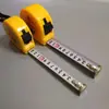 Cinta métrica de acero inoxidable 3 metros 5 metros de grosor cinta métrica de acero resistente al desgaste regla métrica caja de cinta métrica