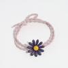 Banda de goma con perlas hecha a mano, creativa, coreana, con nudo para el cabello, anillo para el cabello con diamantes de colores, joyería para la cabeza para mujer, venta al por mayor