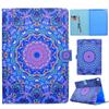 Para iPad 9.7 2018 Tablet PC Capa Protetora Mandala Pintada da Tailândia Capa de Couro de 10.2 Polegadas