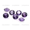 Forma Redonda 46 # Corindón que Cambia de Color Piedras Sueltas, Gemas Sintéticas 0.8-10mm, Piedras Sueltas de Corindón de Color Adecuadas para Ajuste en Cera.