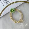 Diadema Pequeña de Margarita Estilo Coreano Diadema Flor de Huevo de Playa Cuerda para el Cabello Coreana Accesorios para el Cabello Tocado para Niñas