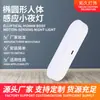 Luz Nocturna con Sensor de Movimiento Corporal Humano de Acrílico Luz Blanca Luz Cálida Hogar Sala de Estar Dormitorio Luz Nocturna Luz con Sensor