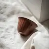 Xícara de Chá Doméstica Estilo Japonês Wabi-Sabi para Uso Pessoal, Xícara de Degustação do Mestre, Conjunto de Chá Kung Fu, Xícara Individual de Argila Estilo Antigo, Xícara Pequena