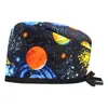 Salón de Belleza Gorro de Operación Masculino Corbata Quirófano Dental Gorro de Quimioterapia Cuidado Médico de Algodón Femenino Gorro de Enfermera Baotou