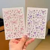 Borboleta de Desenho Animado Infantil com Adesivos de Diamante Adesivos Faciais Autoadesivos Sem Cola para Meninas Adereços de Maquiagem para Apresentações de Palco Presentes