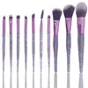 Kit de Pincéis de Maquiagem Sombra Blush Pó Solto Iluminador Contorno Base Lábios Ferramentas de Beleza Conjunto Completo