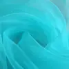 Tejido Base Bordado de Gasa Ruyi 2020D Organza Transparente Ligeramente Rígido Tela para Vestido Infantil Hanfu Pañuelo de Cabeza Vestido de Novia
