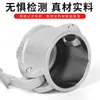 Conector rápido de acero inoxidable 304 tipo enchufe DC tapa de sellado para camión cisterna de aceite conector hembra, tamaños de 1/2 pulgada y 1 pulgada