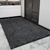 Felpudo de entrada a rayas marrones para la puerta, el recibidor y la cocina, se puede cortar a medida, absorbente, antideslizante y resistente al desgaste