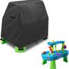 Juego de mesa de agua para niños transfronterizos, mesa de agua para piscina con ducha de lluvia, cubierta de juguete para exteriores impermeable, a prueba de polvo y a prueba de rayos UV