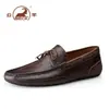 Zapatos para Hombre Gorilla 2026 Cuatro Estaciones Mocasines Casuales para Hombre Cruzar la Frontera Slip-On Zapatos para Conducir Zapatos de Piel de Oveja para Hombre