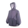 Izexx Marca de Moda Ropa de Protección Solar Fresca de Verano UPF50+ para Hombres, Resistente a Salpicaduras, Resistente al Desgaste, Corte Holgado, Informal, Anti-UV, Ropa para Parejas