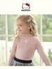 Camiseta Básica de Terciopelo Alemán para Niñas Otoño e Invierno 2025 Nueva Dulce Cuello Medio de Tortuga Cálida y a Cuadros Tops para Bebés Venta al por Mayor