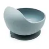 Bol de Silicona de Grado Alimenticio Nuevo Transfronterizo, Bol de Silicona Anticaídas para Alimentación de Bebés, Vajilla Personalizable de Mesa para Comer Independientemente para Niños