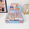 Pegatinas de relieve tridimensional 3D, pegatinas lindas de Sanrio, divertidas pegatinas de cristal sólido, pequeños patrones decorativos de dibujos animados para fundas de teléfono