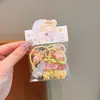 Lindo Dibujo Animado Pulgar Gomas para el Cabello para Niños y Niñas, Bandas Elásticas para el Cabello que No Dañan, Cuerdas para el Cabello de Bebé, Accesorios para el Cabello, Pinzas para el Cabello