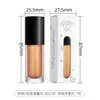Iluminador de Ojos Cambia de Color Deslumbrante Transfronterizo, Gel con Purpurina para el Cuerpo, Maquillaje de Sirena, Polvo Fino, Maquillaje Facial Perlado, Iluminador