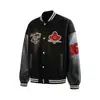 Nova Jaqueta de Baseball Retro Americana Outono Jack Chuan Yang Bordada Estilo Casal Fashionável e Versátil