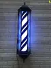 Lámpara Giratoria de Peluquería Peluquería Led Giratoria Iluminadora Salón de Peluquería Exterior Retro Simple Lámpara de Palacio Colgante de Pared Caja de Luz Impermeable Fabricante