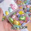 Tartaruga Pequena Que Brilha no Escuro Sanrio Brinquedo de Emparelhamento DIY Ornamento de Mesa Artesanato em Resina Tartaruga Pequena Que Brilha no Escuro