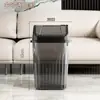 Lixeira espessa transfronteiriça anti-odor com tampa, lixeira doméstica de grande capacidade para quarto, banheiro, lixeira de papel para cozinha