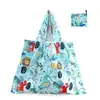 Bolsa de Compras Plegable Ecológica de Tela Oxford 210D Grande Portátil Tote Bolsa de Almacenamiento Gran Capacidad Bolsa de Compras para Supermercado
