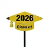 Nuevos Adornos Acrílicos para Pastel Temporada de Graduación 2026 Decoraciones para Pastel de Celebración de Graduación Artículos para Fiesta Directo del Fabricante