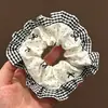 Ligas para el cabello estilo coreano, ligeras, con estampado de leopardo, elásticos para el cabello retro extragrandes, bandas elásticas para el cabello muy elásticas, scrunchies de moda para mujer