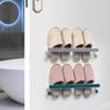 Toallero de pared para baño sin perforaciones, estante con ventosa para baño, toallero de baño, estante creativo de una sola barra para trapos de cocina
