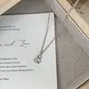 Collar de Plata de Ley S925 Hielo Triturado Calabaza Pequeña para Mujer, Cadena para Clavícula de Diseño de Nicho de Alta Gama Vintage, Popular en Xiaohongshu