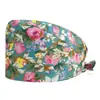 Gorra de Trabajo Transpirable de Algodón Puro, Gorro Médico tipo Cúpula, Gorro Quirúrgico, Gorra sin Visera, Turbante