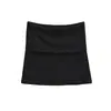 Atacado de Roupas Femininas Transfronteiriças Estilo Europeu e Americano 2026 Primavera Nova Garota Popular Saia Bodycon de Cintura Alta Cor Sólida