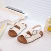Pantuflas Casuales para Niñas con Hebilla de Cinturón de Una Línea Verano 2025 Nuevas Suela Suave Tallas Medianas y Grandes para Niños Niñas Pantuflas tipo Birkenstock
