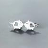 Aretes Creativos de Cerdito Estilo Coreano Dulce Personalidad Mori Chapados en Plata Lindo Animal Pequeño Aretes Suministro de Comercio Electrónico
