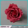 Rosa de Esquina Recubierta Flor Artificial Cabeza de Rosa Decoración del Hogar Arreglo de Pared de Flores Flor de Boda Retro Fabricante de Alta Gama
