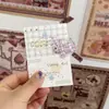 Presilha Fofa de Cabelo Xadrez de Cachorrinho Estilo Coreano com Franja Lateral Doce para Meninas, Acessório de Cabelo Versátil de Bico de Pato
