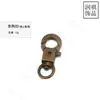 Llavero de campana de cobre transfronterizo gato y perro Campana crujiente diy collar para mascotas hebilla de perro campana de metal colgante para mochila