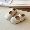 Zapatos Planos Dopamine Boca Baja Zapatos de Princesa 2026 Nuevas Llegadas de Primavera Estilo Coreano para Niñas Mary Janes de Suela Suave Zapatos de Cuero de Terciopelo