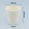 Caja de Empaque para Cubeta de Sopa de Papel Kraft, Redonda con Tapa, Contenedor Desechable para Sopa, Tazón para Sopa, Sopa Dulce, Sopa Picante, Cubeta para Avena, Caja para Comida para Llevar