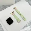 Adecuado para Correa de Apple S12S98765Se Watch, Pulsera de Cuero, Hebilla de Anillo Linda de Garra de Gato, Correa de Reloj Versátil para Mujer