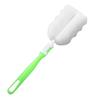 Cepillo para tazas de esponja cepillo para botellas térmicas cepillo de limpieza de esponja cepillo de limpieza de cocina cepillo de esponja para el hogar en stock venta al por mayor