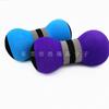 Pelota de masaje EVA para moler, pelota de juguete de espuma, juguete negro, Pelota EVA, perforación a 60 grados, Pelota EVA, pelota de maní EVA