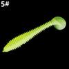 Cebo Luya de dos colores, tornillo gordo, cola en T, multicolor, multigramos, cebo blando pesado, cebo para pesca en barco, cebo con pico, venta al por mayor