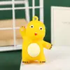 Llavero Colgante de Muñeco Dragón de Leche de PVC de Dibujos Animados Estéreo DIY Colgante para Llave de Coche Colgante para Bolso Accesorios Venta al por Mayor