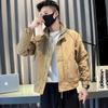 Chaqueta para Hombre Nueva 2023 Explosiones Marca de Moda Chaqueta Crock con Cuello Vertical Top Corto Casual de Otoño para Hombre