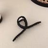 Pinza de Tiburón Mate Negro de Alta Calidad Pinza Grande de Agarre Pinza para el Cabello Rojo de Internet Pinza para la Parte Trasera de la Cabeza Tocado para Mujer Pinza para el Cabello Simple