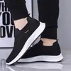 Zapatos Casuales para Hombre sin Cordones, Zapatos de Estudiante, Tenis de Malla Fly-Knit de Caña Baja, Zapatos Deportivos Casuales Transpirables y Ligeros para Correr, Zapatos para Hombre